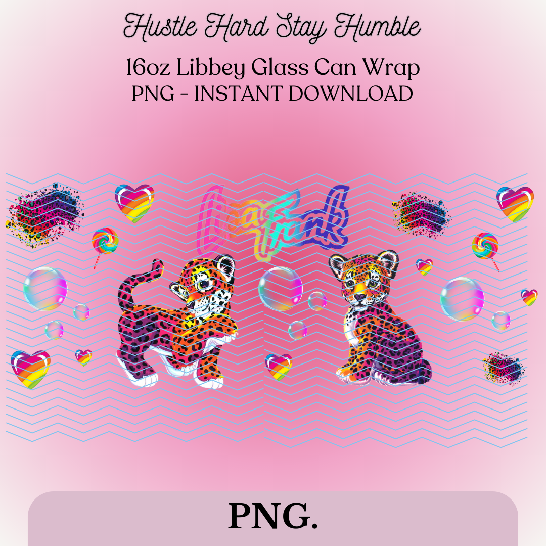 Lisa Frank Leopard Wrap