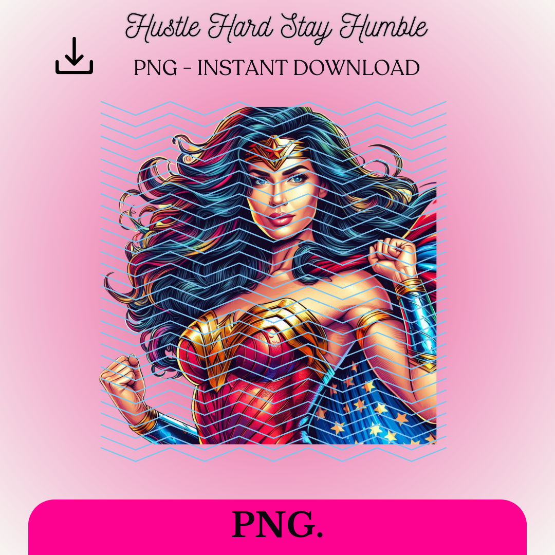 WONDER WOMAN MATCHING DECAL