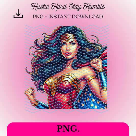 WONDER WOMAN MATCHING DECAL