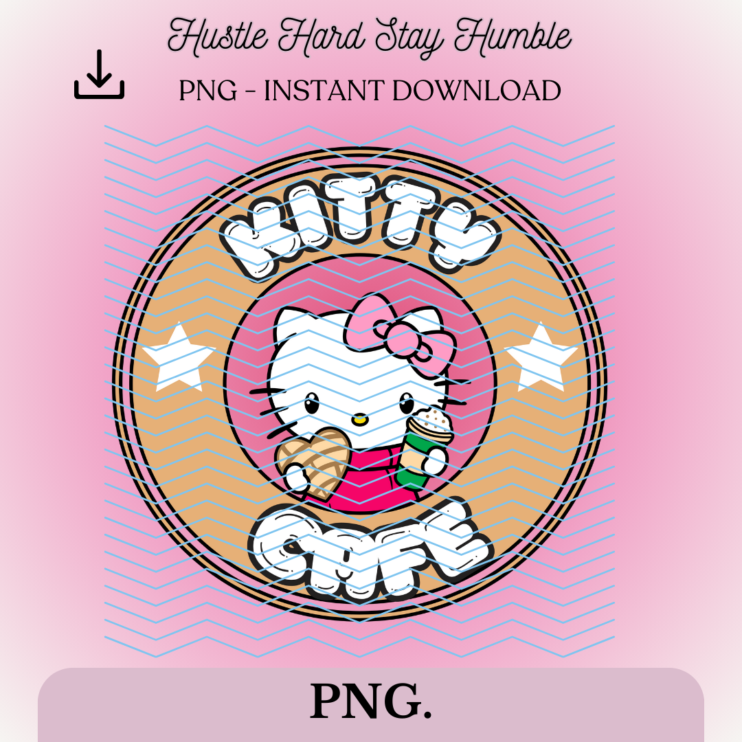 Kitty Café HK Decal