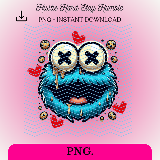 LOVIN' COOKIES MONSTER DECAL