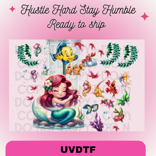 Little Mermaid 24 oz Wrap