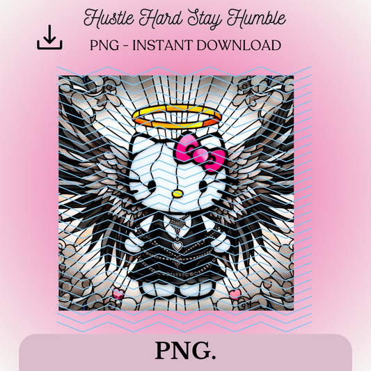 Gothic Hello Kitty Angel