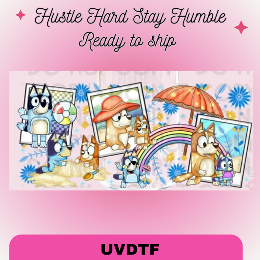 Bluey and Family Wrap