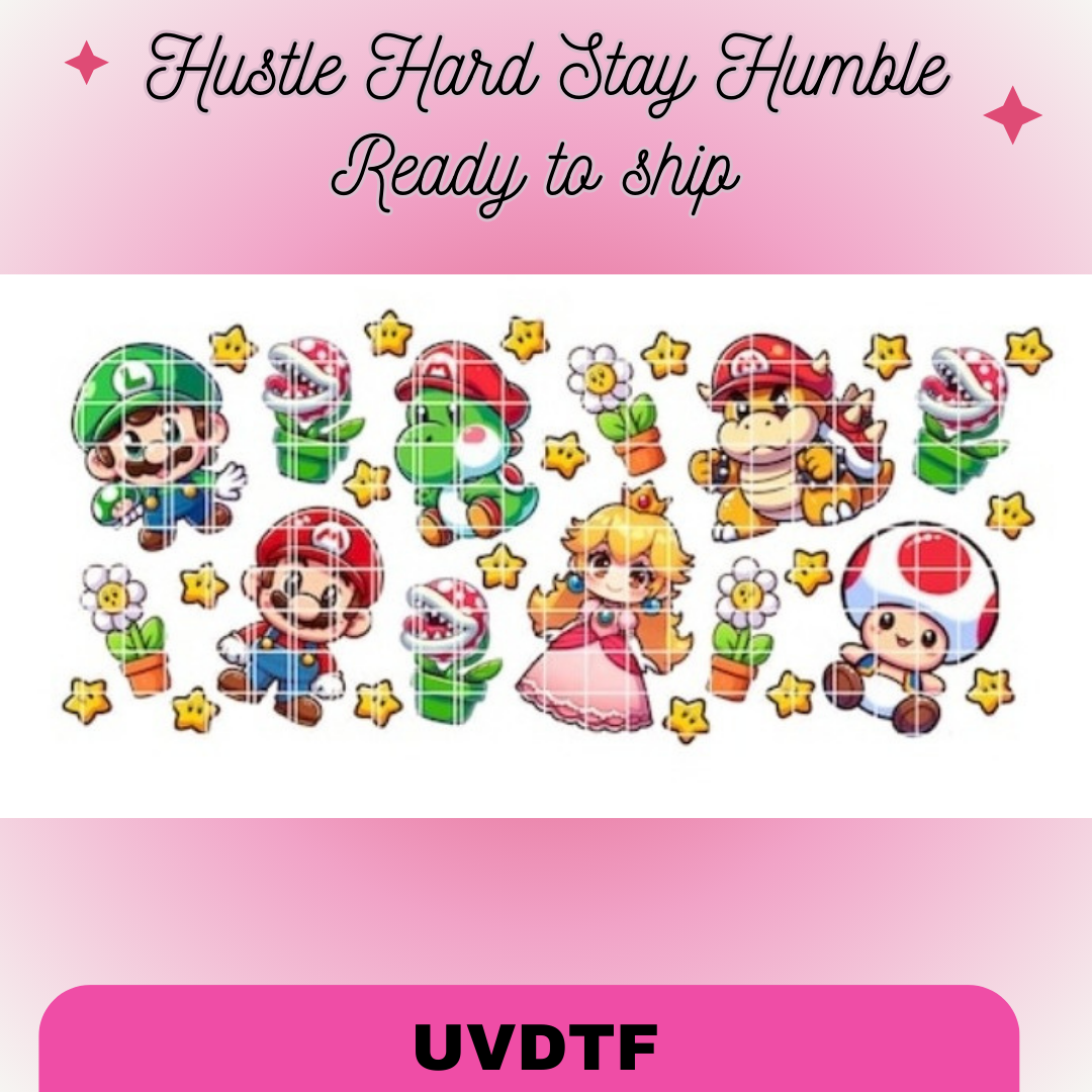 Kawaii Mario and friends