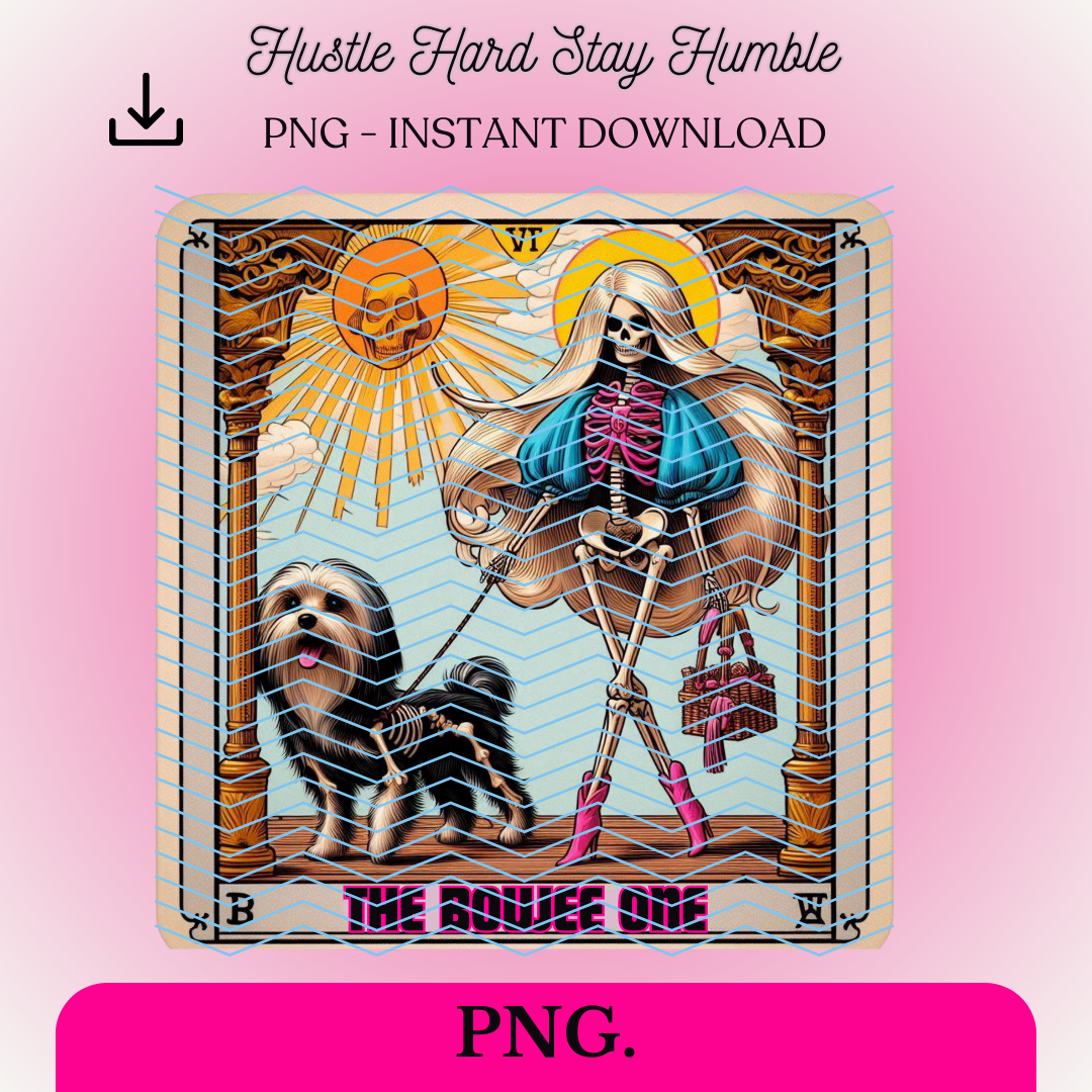 The Boujee one Tarot card