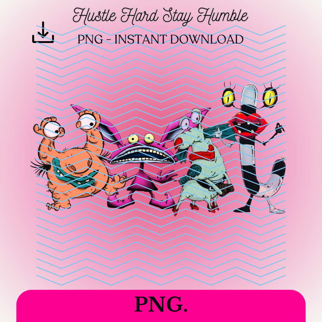 Aahh Real Monsters Decal